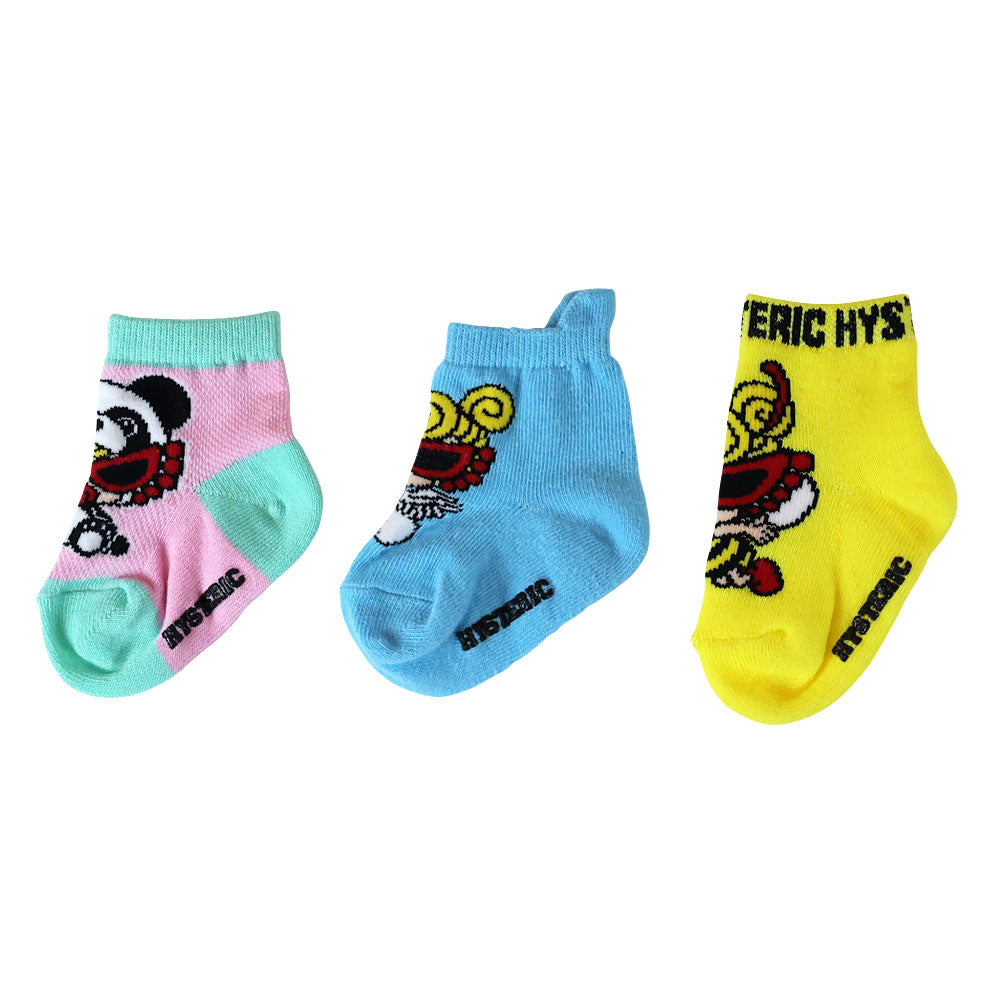 MINI ALLSTAR ベビー3Pソックス – Hystericmini OnlineStore