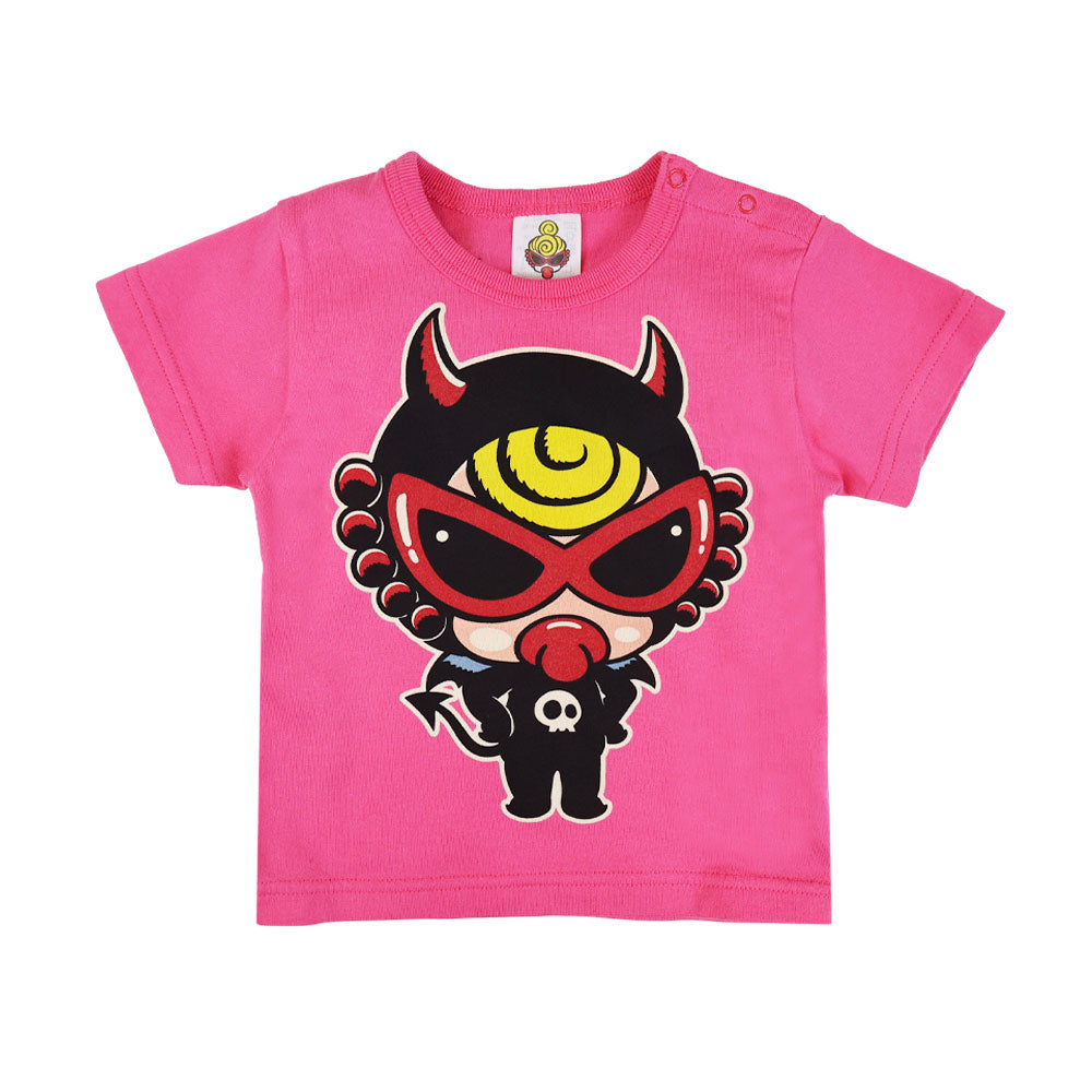 ＊*読様 ヒスミニ DEVILKIN 半袖Tシャツ80 6月予約商品]DEVILKIN 羽付き 半袖Tシャツ – Hystericmini OnlineStore