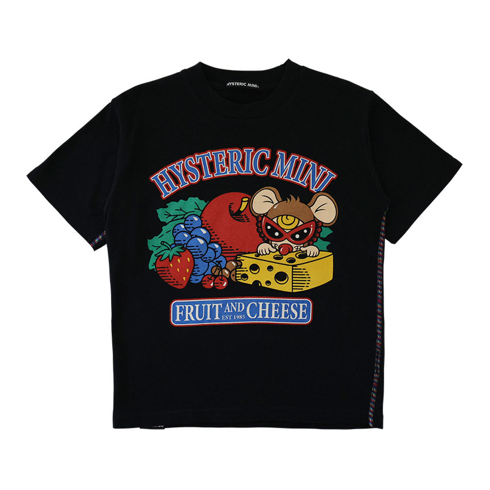 FRUIT AND CHEESE MOUSY MINI 半袖Tシャツ – Hystericmini OnlineStore