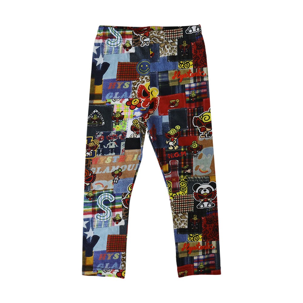 1MESSY PATCHWORK総柄 Viscotex 7分丈レギンス – Hystericmini OnlineStore