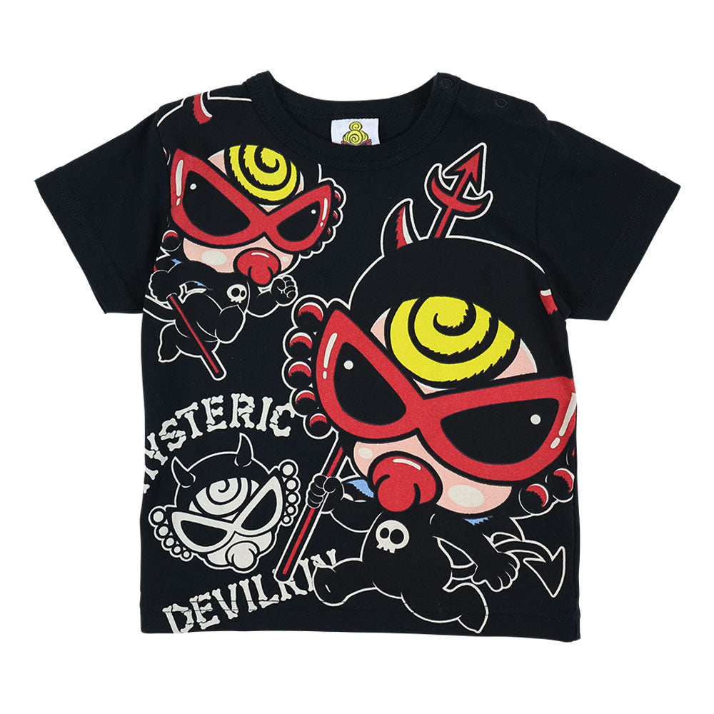 ＊*読様 ヒスミニ DEVILKIN 半袖Tシャツ80 トコトコ DEVILKIN 半袖Tシャツ – Hystericmini OnlineStore