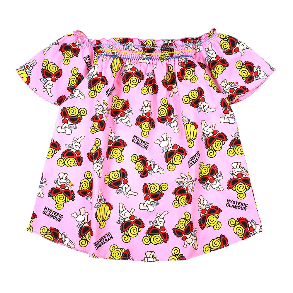 ヒスミニ　スウィート　ワンピース　チュニック ANGEL MINI総柄 チュニック – Hystericmini OnlineStore
