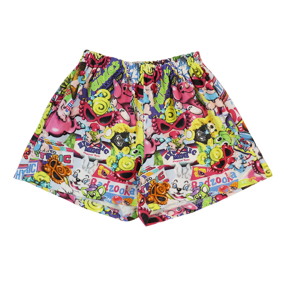 まる　HYSTERIC MINI ヘビー80cm 10点セット 予約商品】HYSTERIC MINI IN WONDERLAND総柄 Viscotex ハーフパンツ