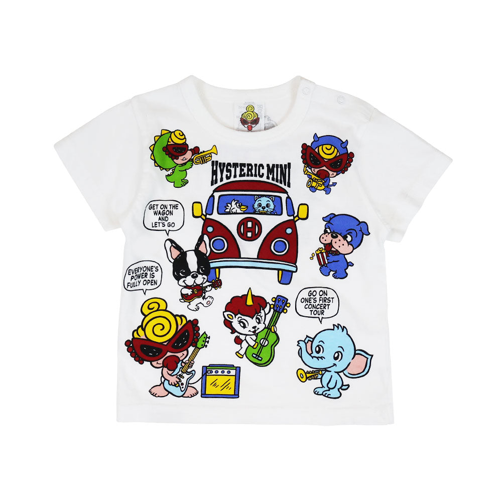 [6月予約商品]HYS MINI BAND WAGON PARTY 半袖Tシャツ
