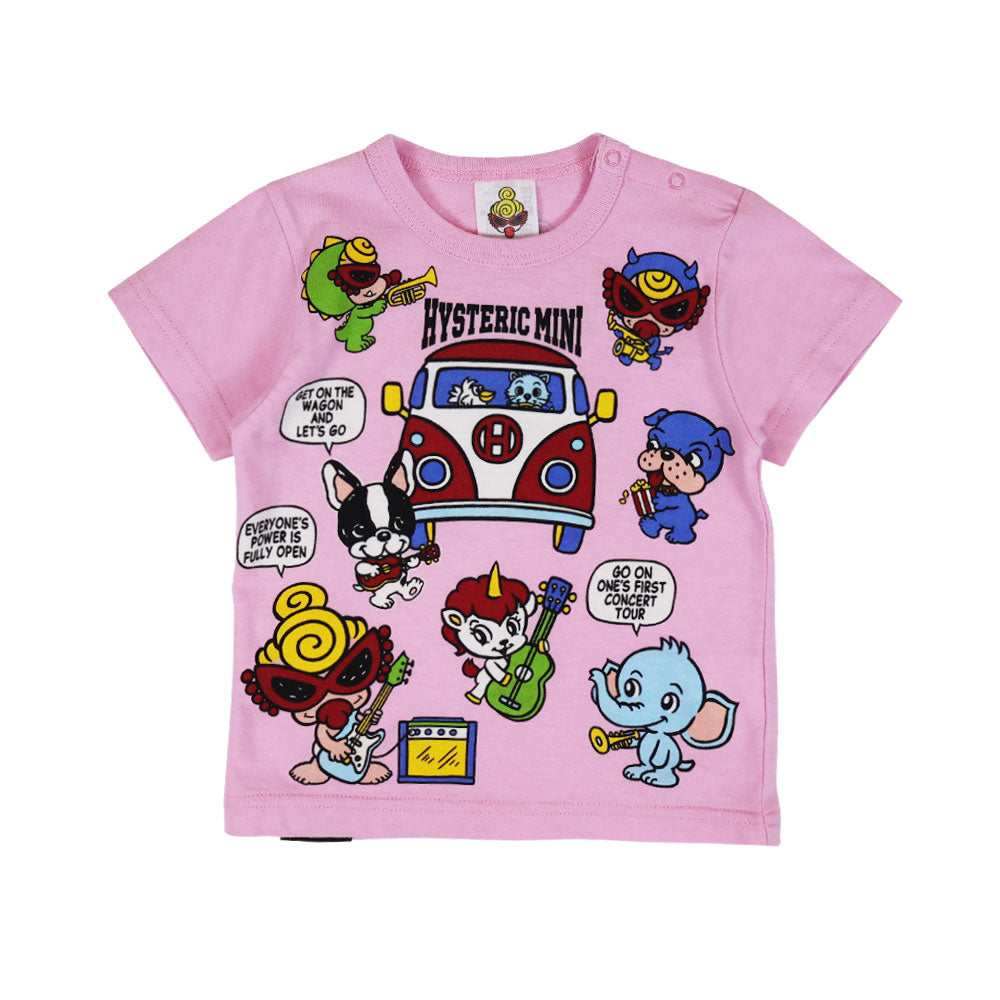 [6月予約商品]HYS MINI BAND WAGON PARTY 半袖Tシャツ
