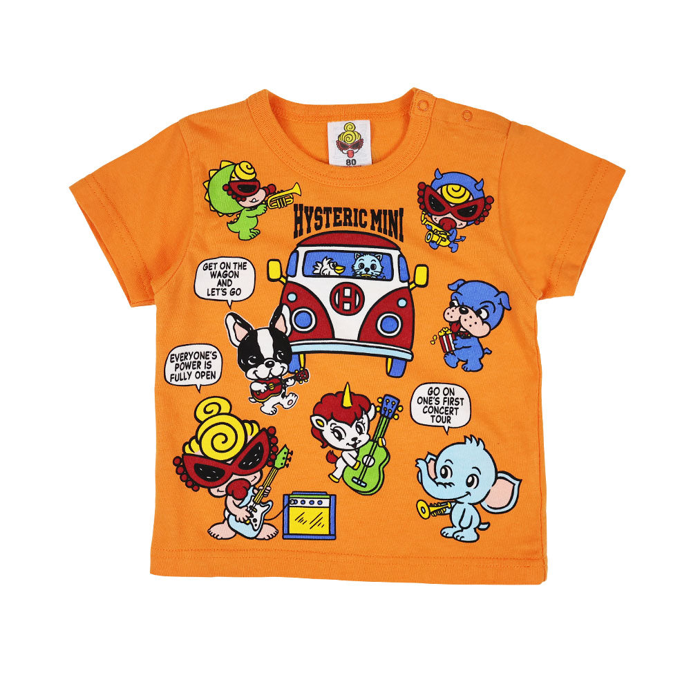 [6月予約商品]HYS MINI BAND WAGON PARTY 半袖Tシャツ