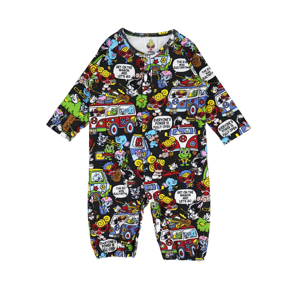 [6月予約商品]BAND WAGON総柄 2WAYALL