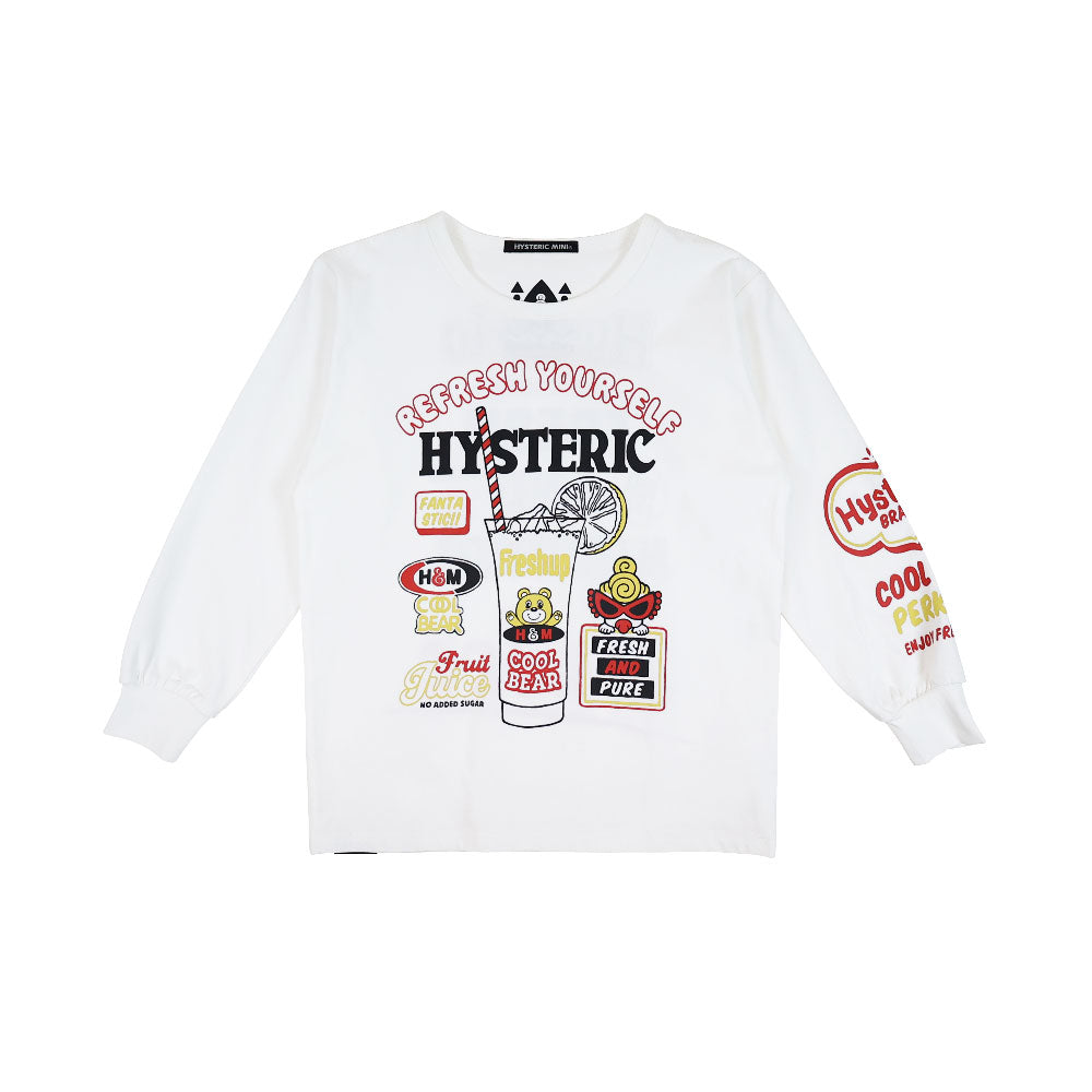 吸水速乾 HYSTERIC TO GO 長袖Tシャツ