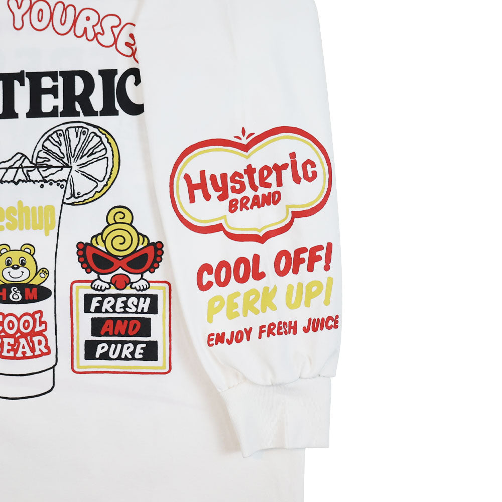 吸水速乾 HYSTERIC TO GO 長袖Tシャツ