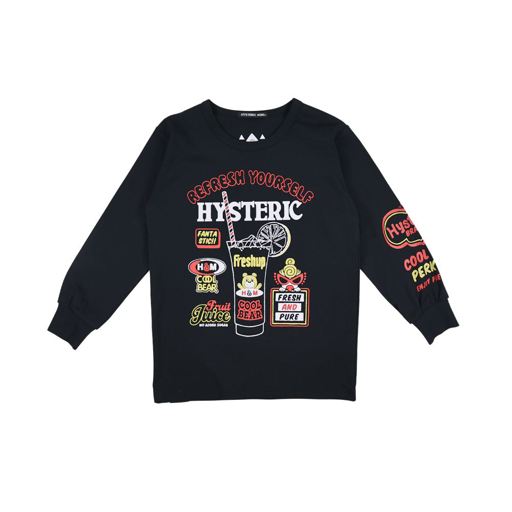 吸水速乾 HYSTERIC TO GO 長袖Tシャツ