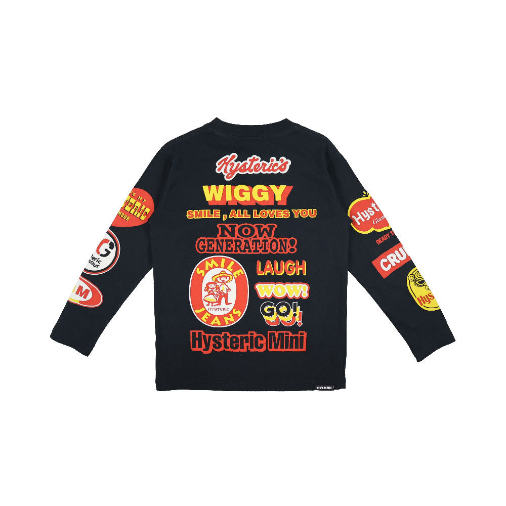 [7月予約商品]BIG LOGO COLLAGE 長袖Tシャツ