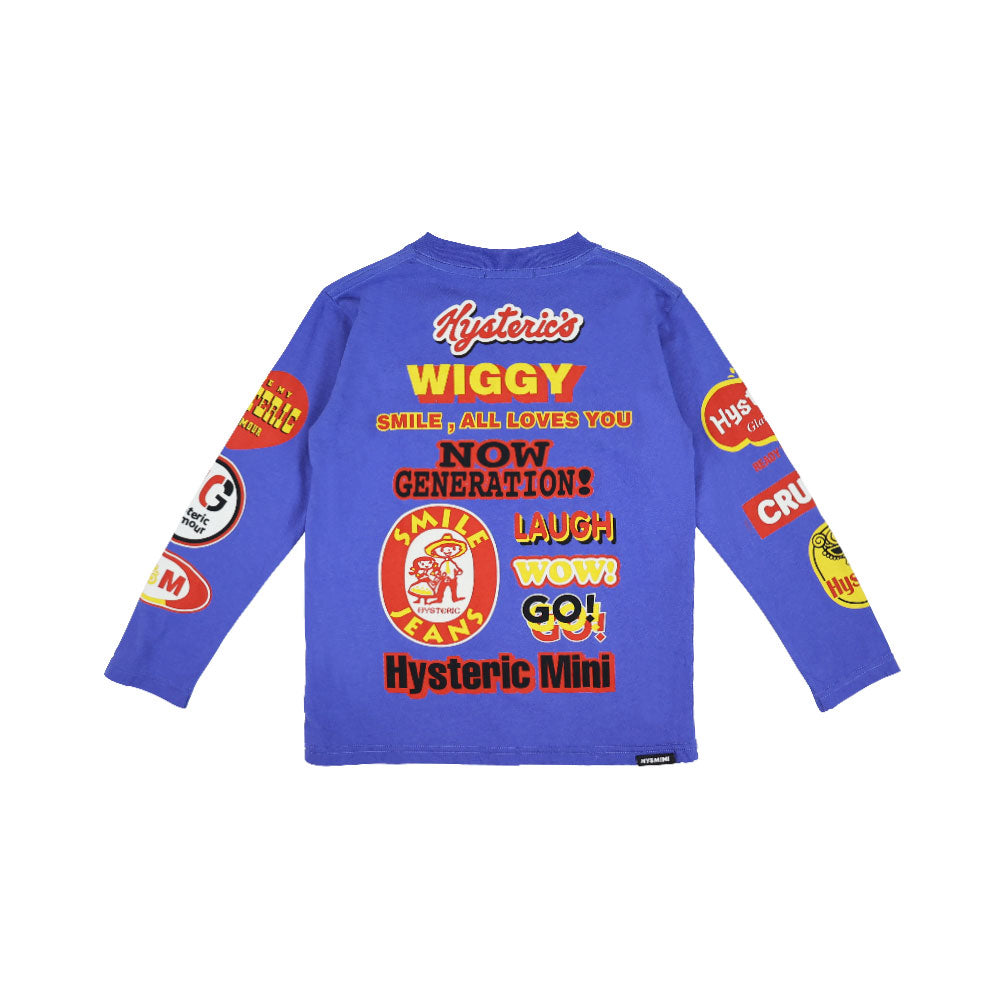 [7月予約商品]BIG LOGO COLLAGE 長袖Tシャツ