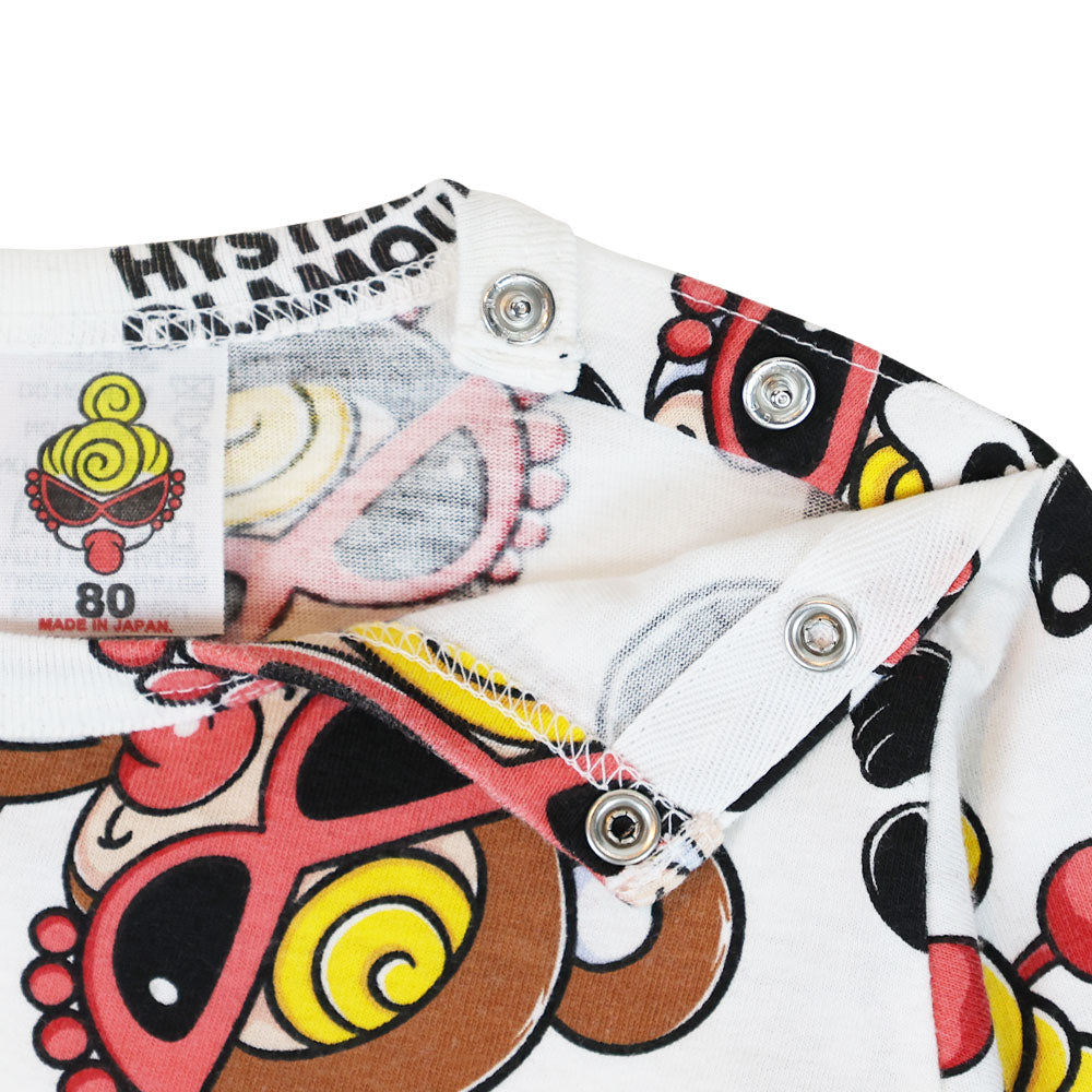 PLUMP MINI総柄 長袖Tシャツ