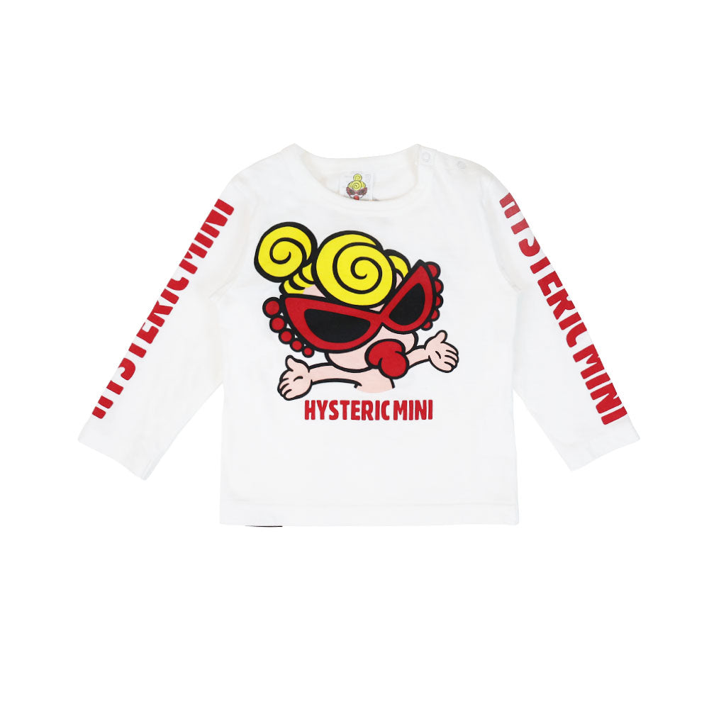 SAY HI! TO POP UP MINI 長袖Tシャツ