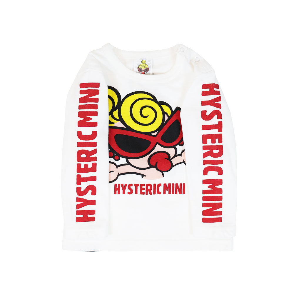 SAY HI! TO POP UP MINI 長袖Tシャツ