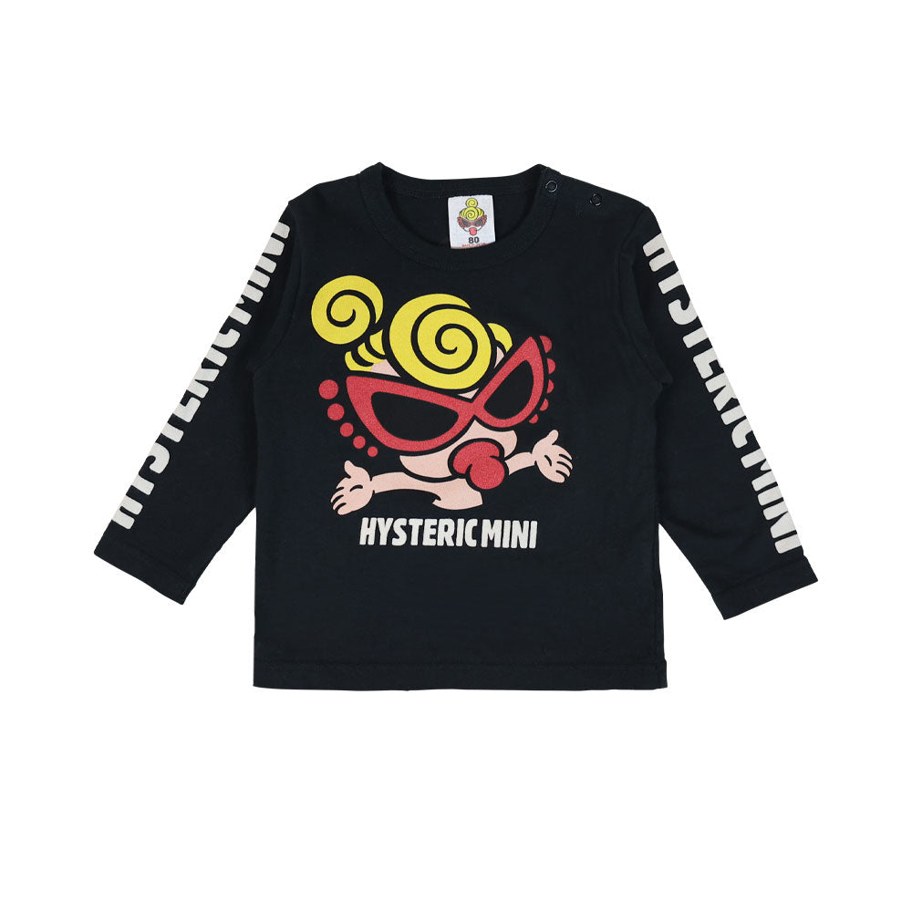 SAY HI! TO POP UP MINI 長袖Tシャツ