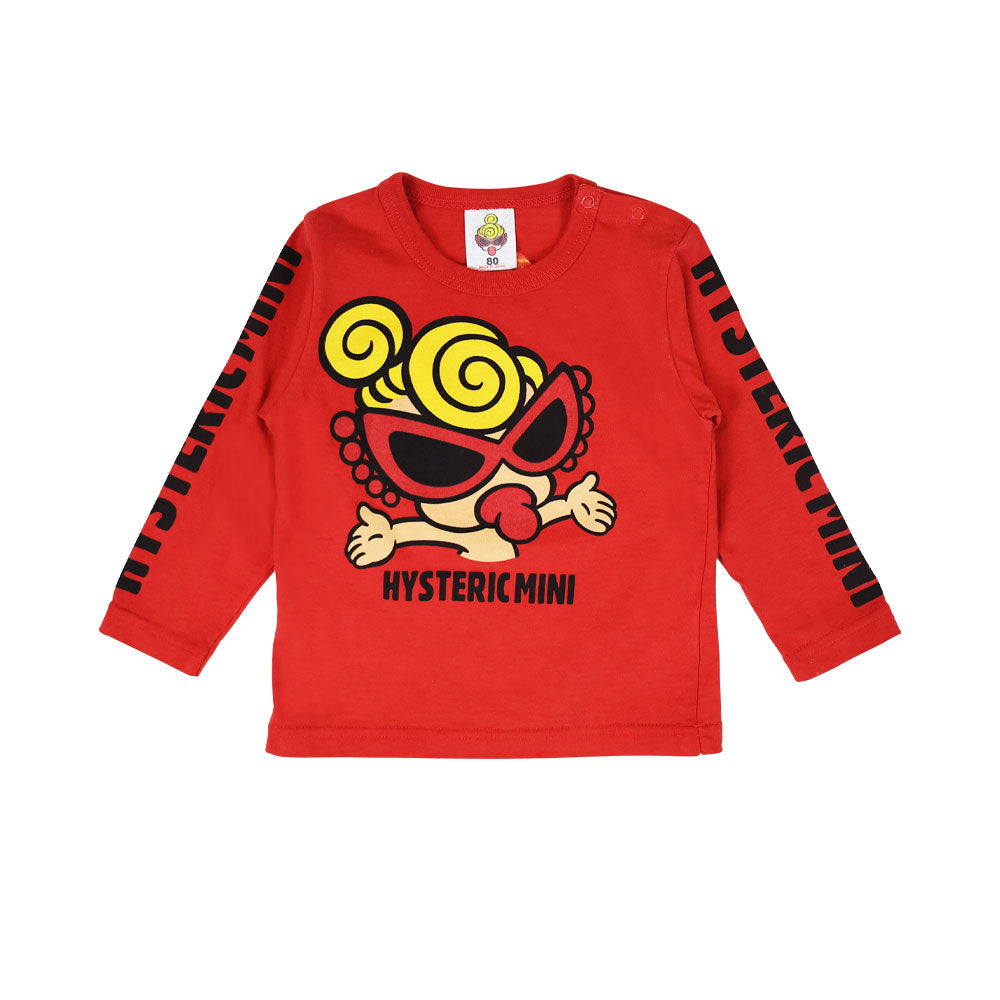 SAY HI! TO POP UP MINI 長袖Tシャツ