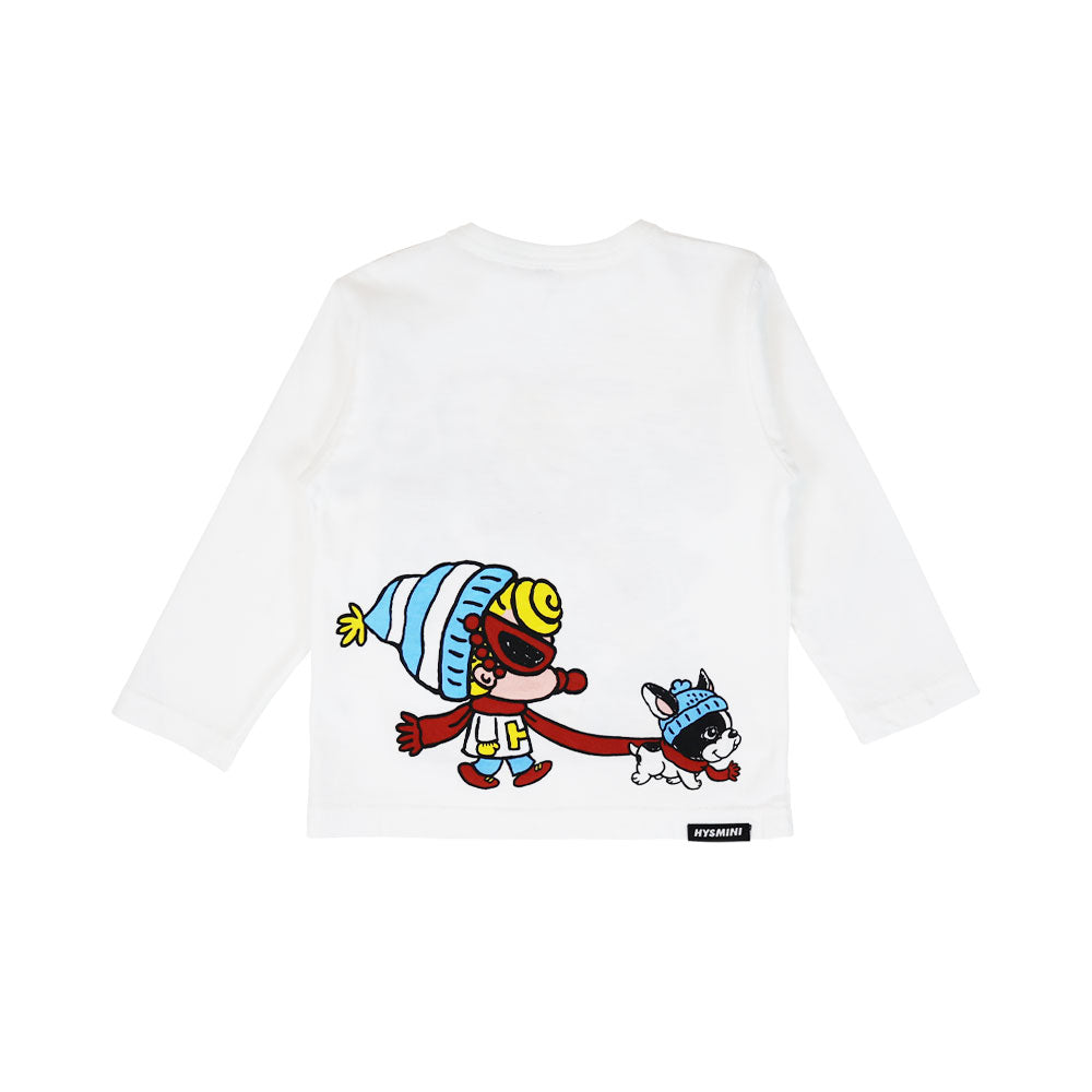 LET'S MAKE A SNOWMAN WITH J 長袖Tシャツ