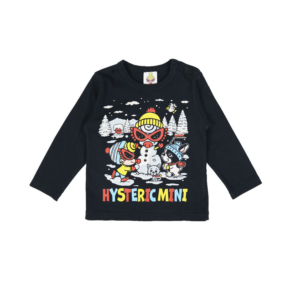 LET'S MAKE A SNOWMAN WITH J 長袖Tシャツ