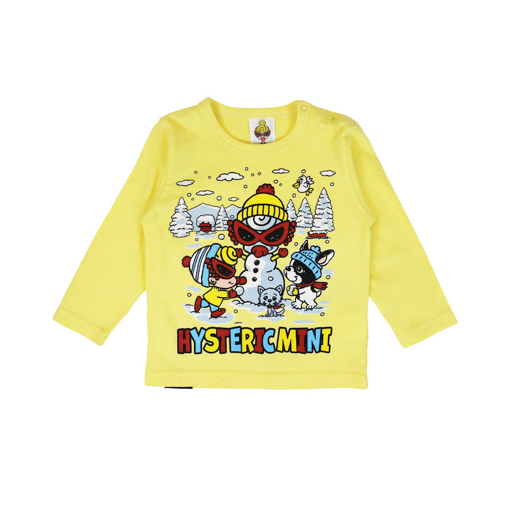 LET'S MAKE A SNOWMAN WITH J 長袖Tシャツ