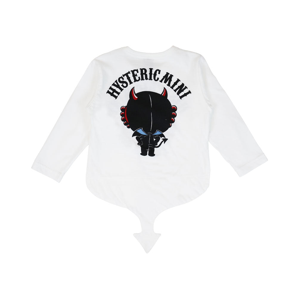 [8月予約商品]DEVILKIN しっぽ付き 長袖Tシャツ