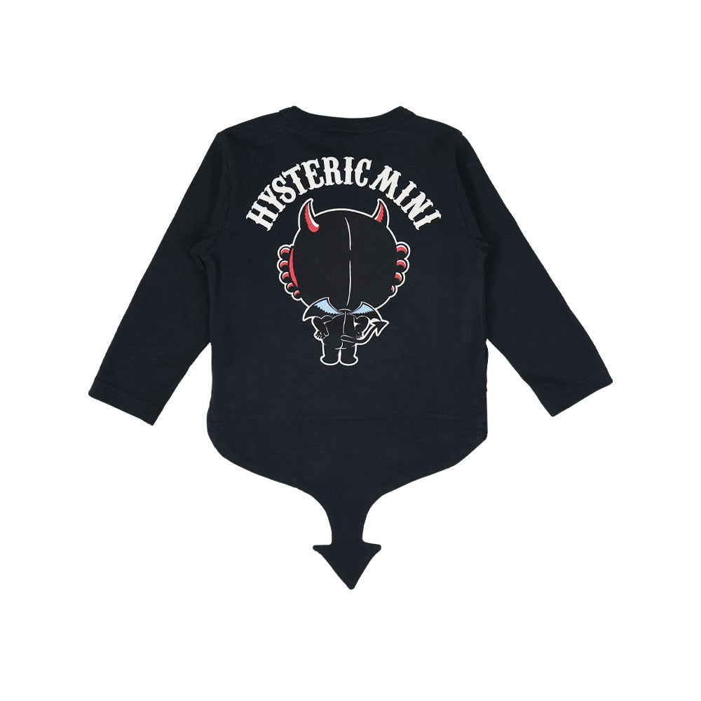 [8月予約商品]DEVILKIN しっぽ付き 長袖Tシャツ