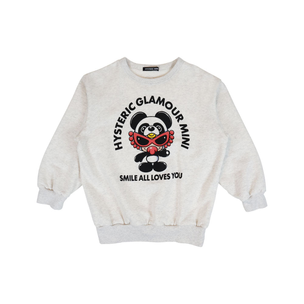 [9月予約商品]PLUMP PANDA MINI 裏毛トレーナー