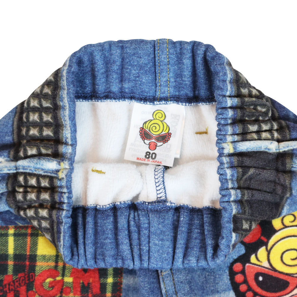 [9月予約商品]PLUMP MINI ボンバー裏毛 Like a denim Viscotex パンツ
