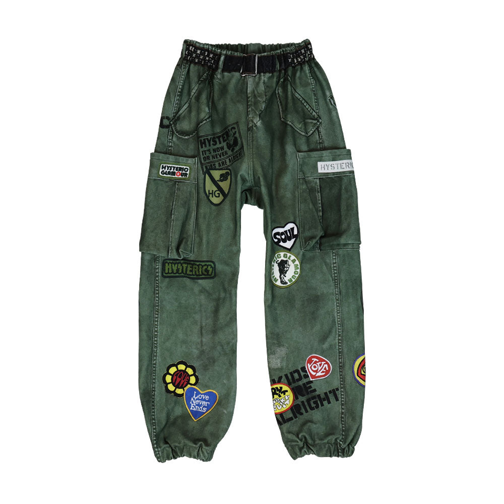 [9月予約商品]Like a denim Viscotex 裏起毛 CARGO パンツ