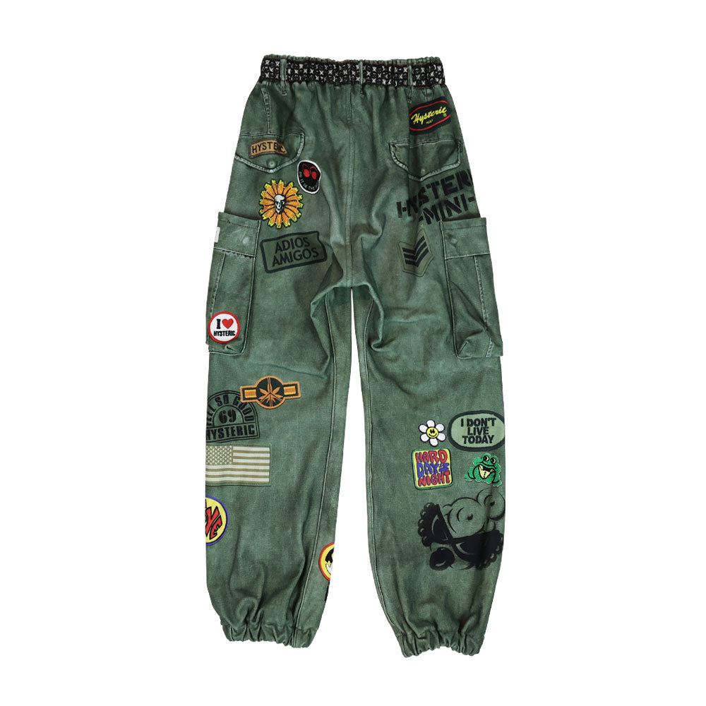 [9月予約商品]Like a denim Viscotex 裏起毛 CARGO パンツ