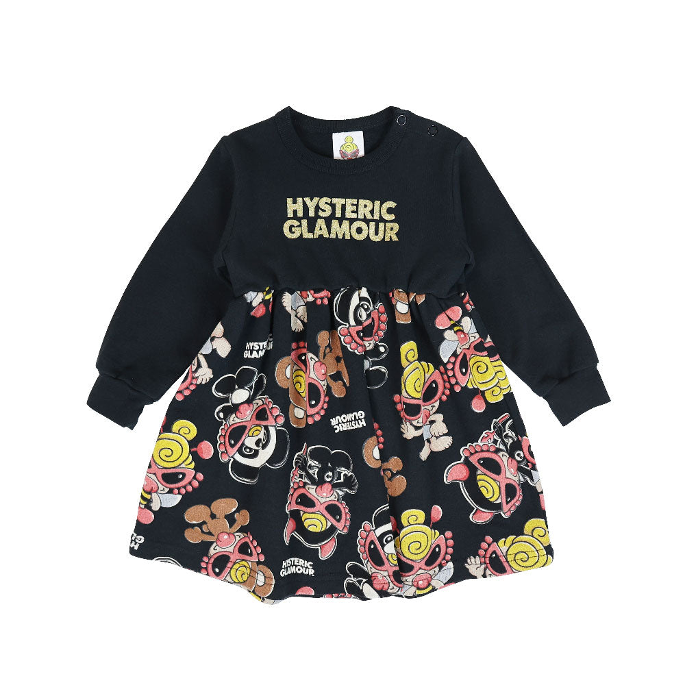 [9月予約商品]PLUMP MINI 裏毛ワンピース