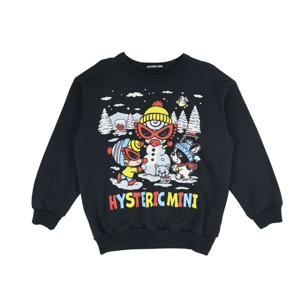 [9月予約商品]LET'S MAKE A SNOWMAN WITH J 裏毛トレーナー