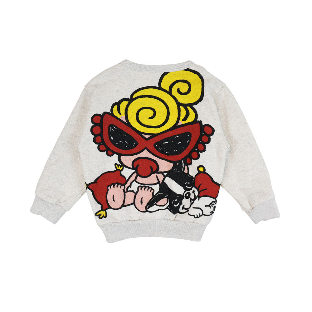 [9月予約商品]LITTLE SWING WITH J 裏毛トレーナー