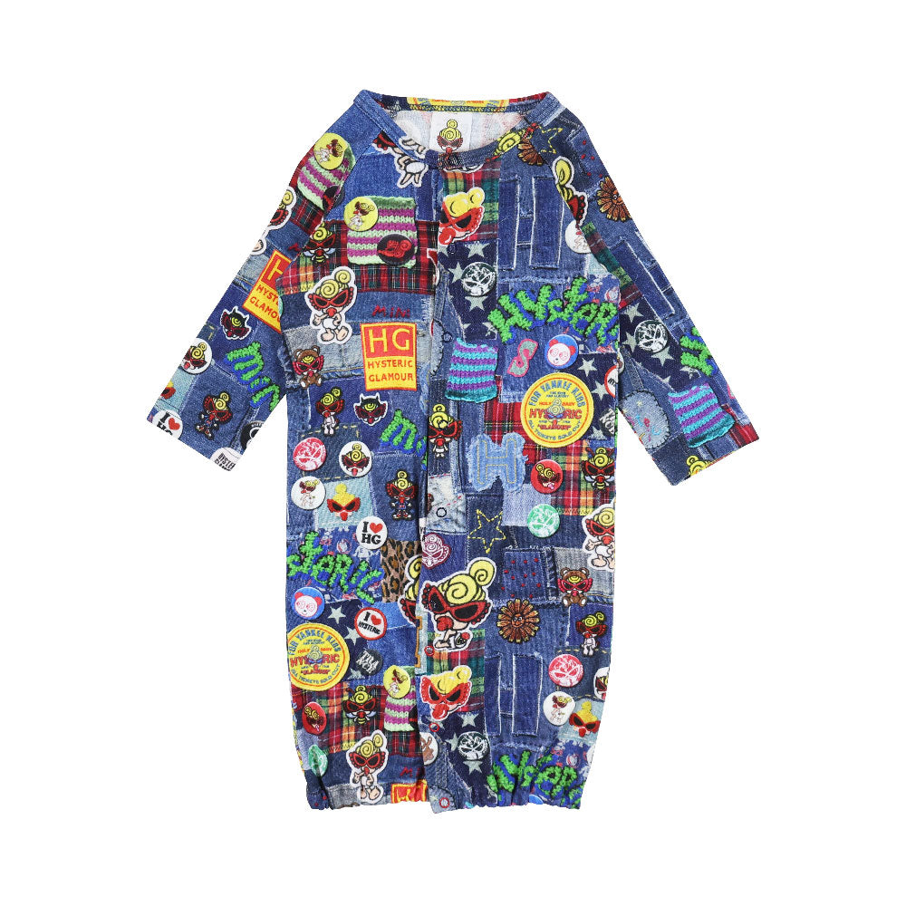 [9月予約商品]DENIM FREAK 総柄 Viscotex 2WAYALL