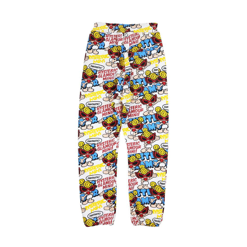 [9月予約商品]FANTASTIC！ 総柄 裏毛スウェットパンツ