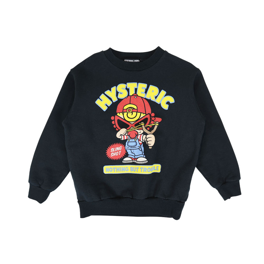 [10月予約商品]TROUBLE GIRL 裏起毛トレーナー