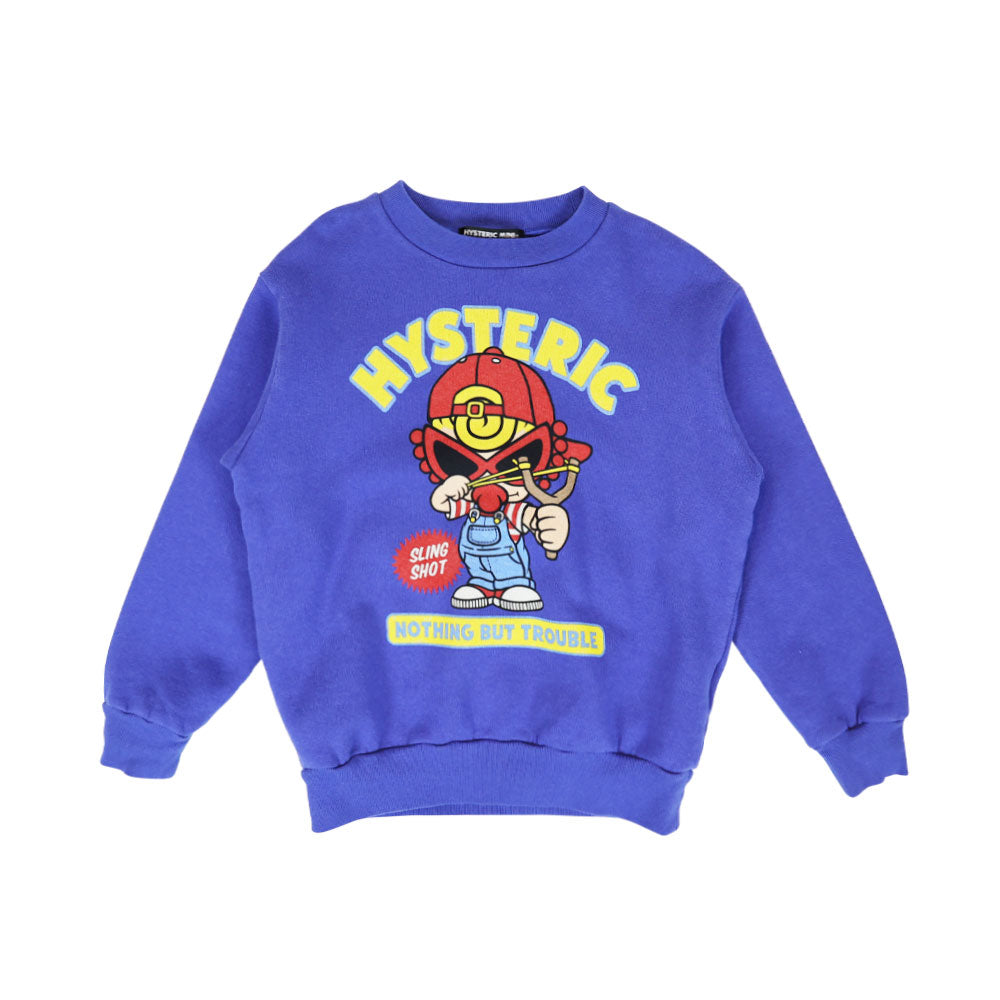[10月予約商品]TROUBLE GIRL 裏起毛トレーナー