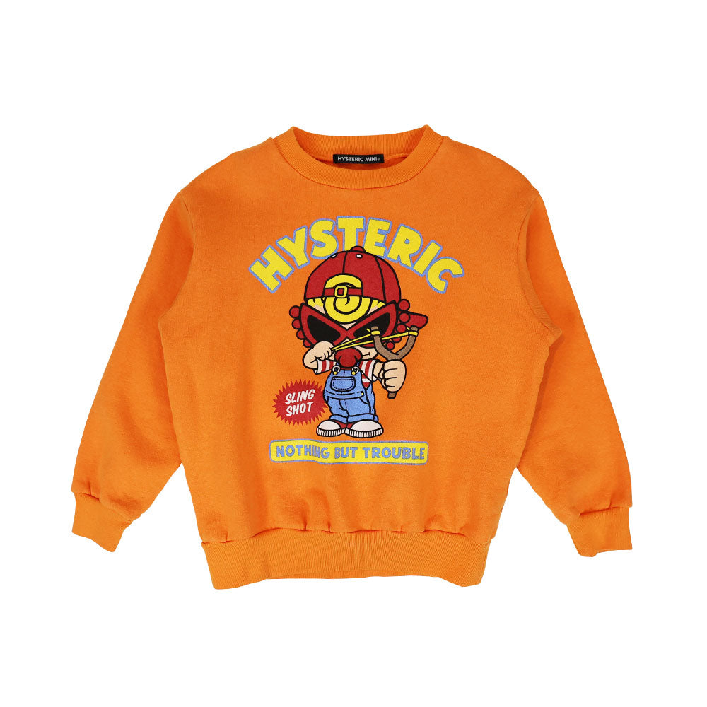 [10月予約商品]TROUBLE GIRL 裏起毛トレーナー