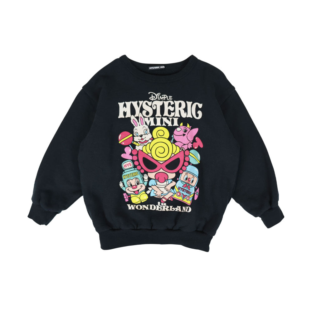 [10月予約商品]HYSTERIC WONDERLAND 裏起毛トレーナー