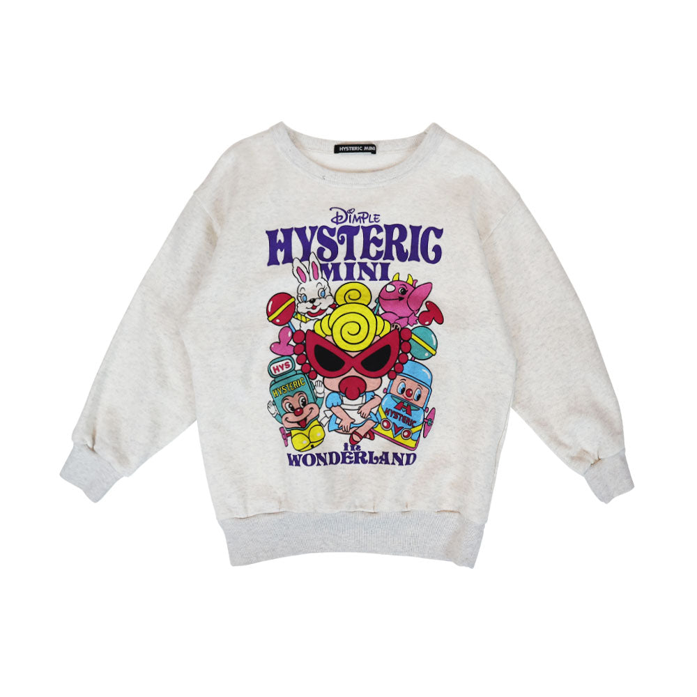 [10月予約商品]HYSTERIC WONDERLAND 裏起毛トレーナー