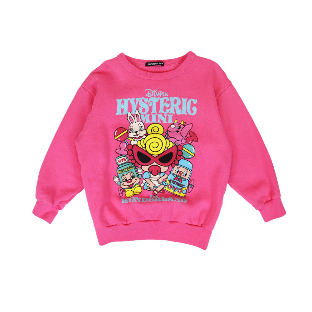 [10月予約商品]HYSTERIC WONDERLAND 裏起毛トレーナー