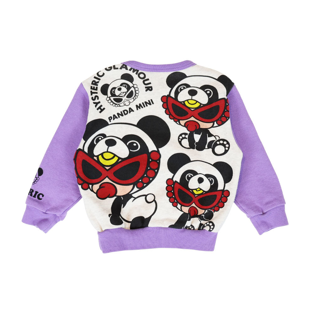 [10月予約商品]PANDA MINI 裏毛トレーナー