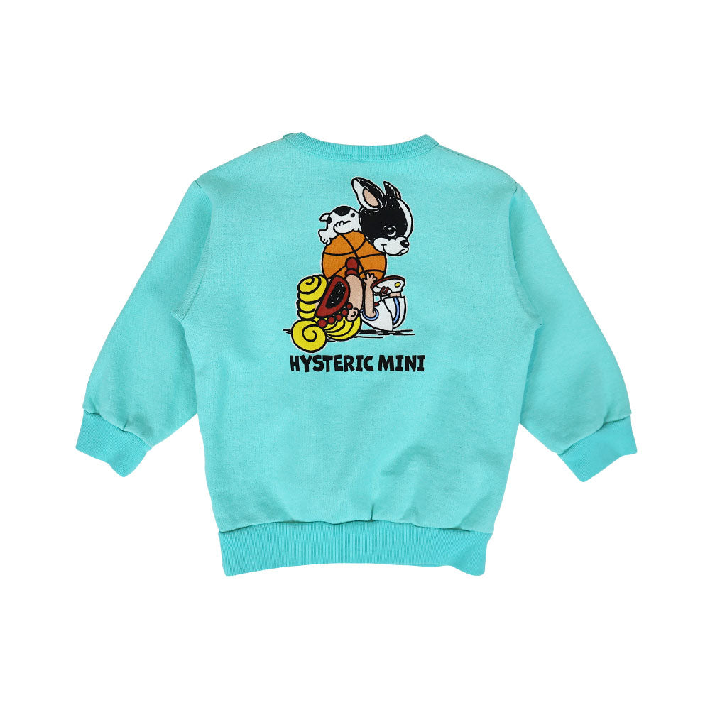 [10月予約商品]HYSTERIC HOOPS ON A PRACTICE 裏起毛トレーナー