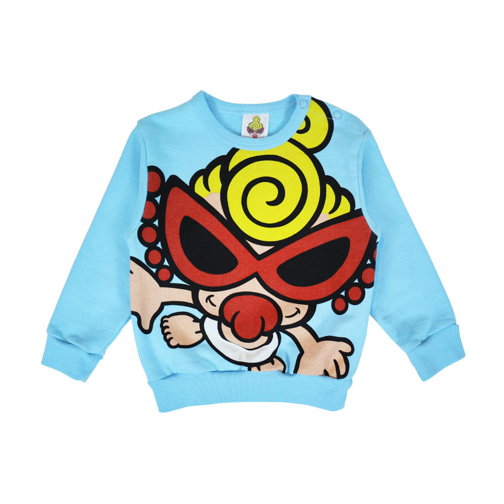 Hysteric Mini キリン　カラフル トレーナー 10月予約商品]LOOK HIGH UP TO THE SKY 裏毛トレーナー – Hystericmini