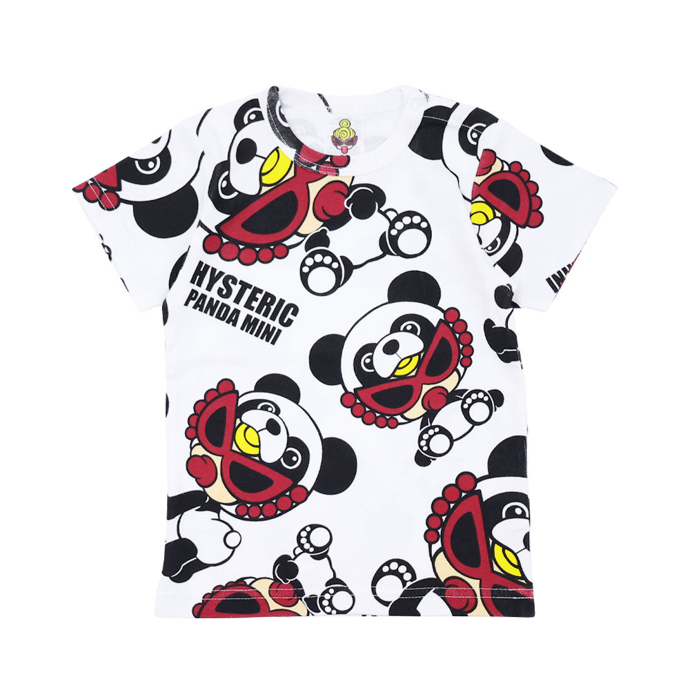 PANDA MINI 総柄半袖Tシャツ