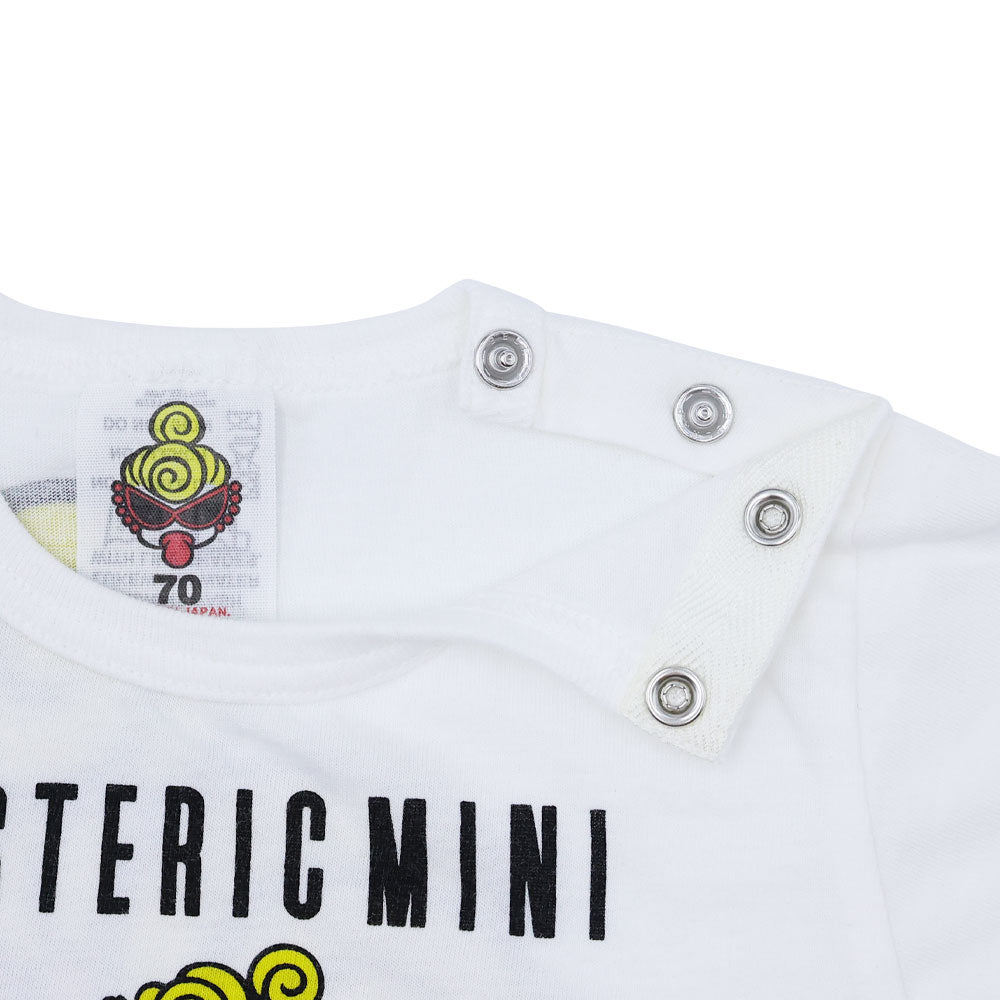 フロントロゴ ANGEL MINI 半袖ロンパース