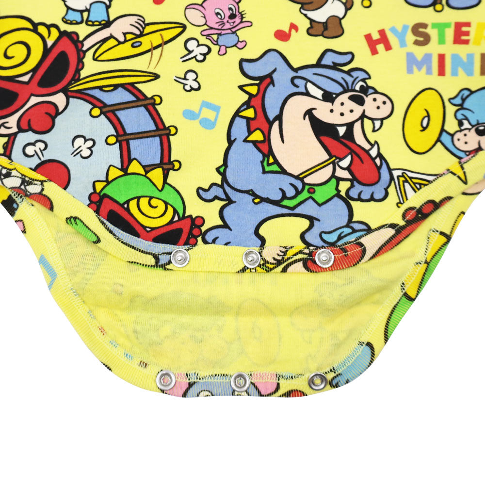 【新品】ヒスミニ ノースリーブ ロンパース セット HYS-MINI BAND CLUB 総柄 ノースリーブロンパース – Hystericmini