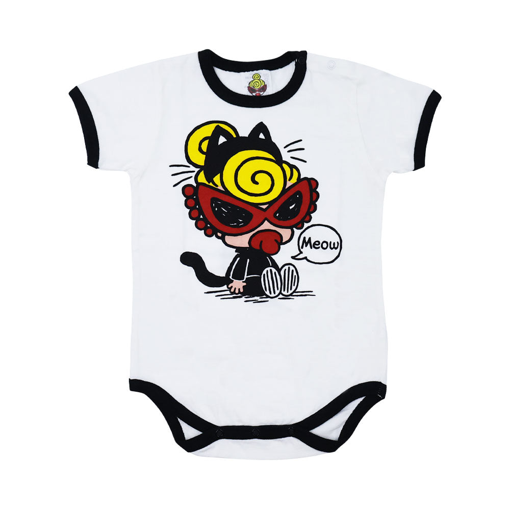 KIITY CAT MINI リンガー半袖ロンパース