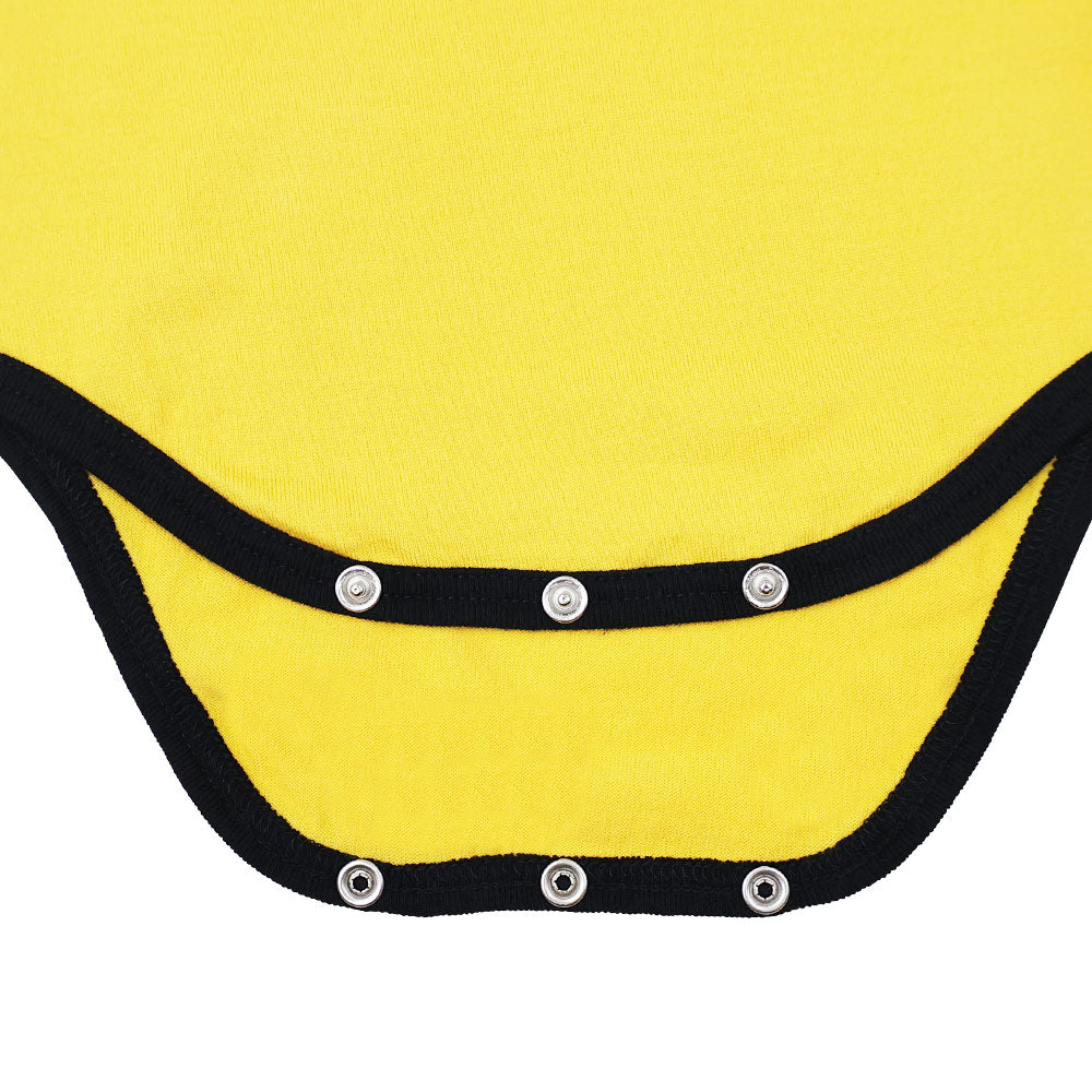 【ONLINE STORE限定】Little Beeリンガー半袖ロンパース