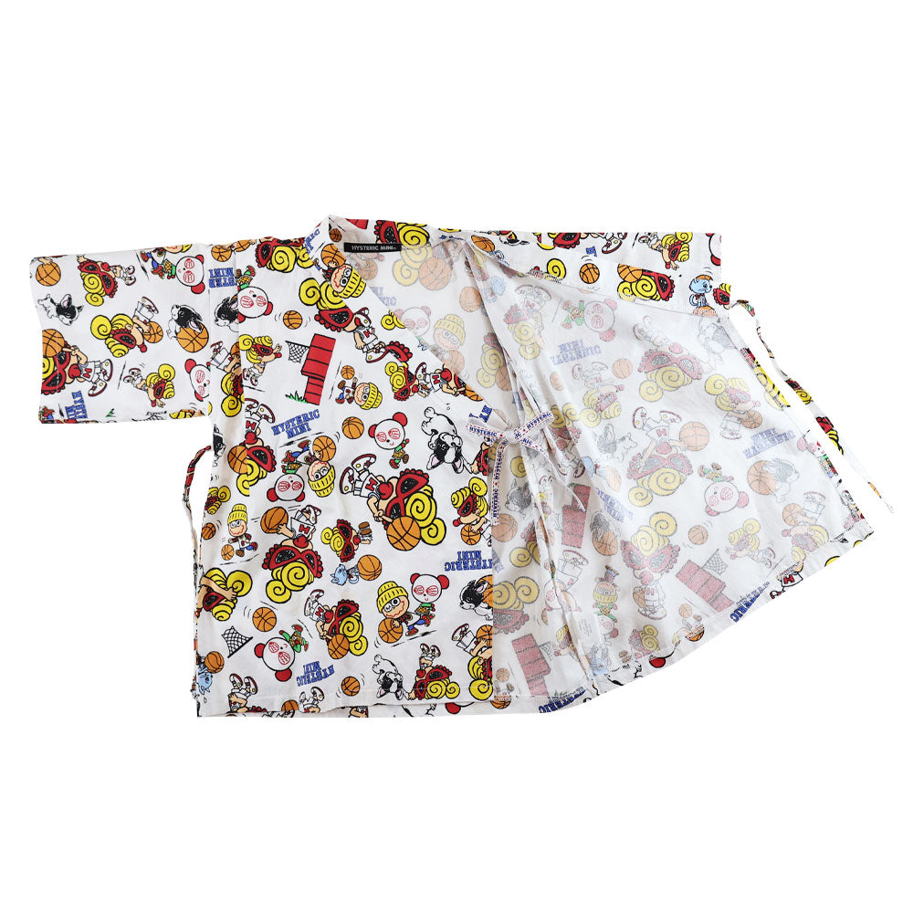 HYSTERIC MINI HOOPS 総柄 甚平